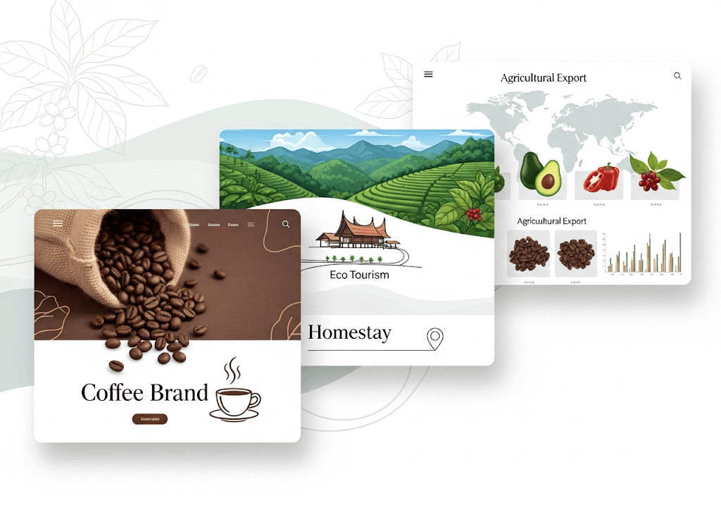 Các dự án website tiêu biểu cho doanh nghiệp Buôn Ma Thuột.