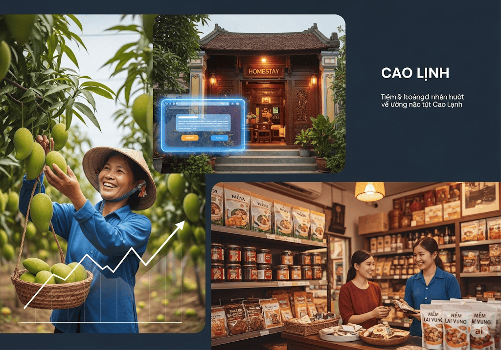 Các dự án website thành công của Tini Tech tại Cao Lãnh