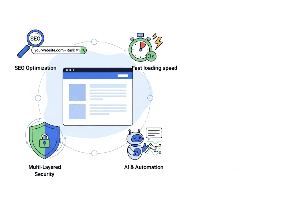 Các tính năng vượt trội của website Tini Tech