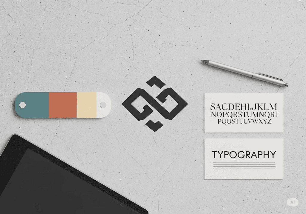Các yếu tố cấu thành nhận diện hình ảnh thương hiệu logo, màu sắc và font chữ