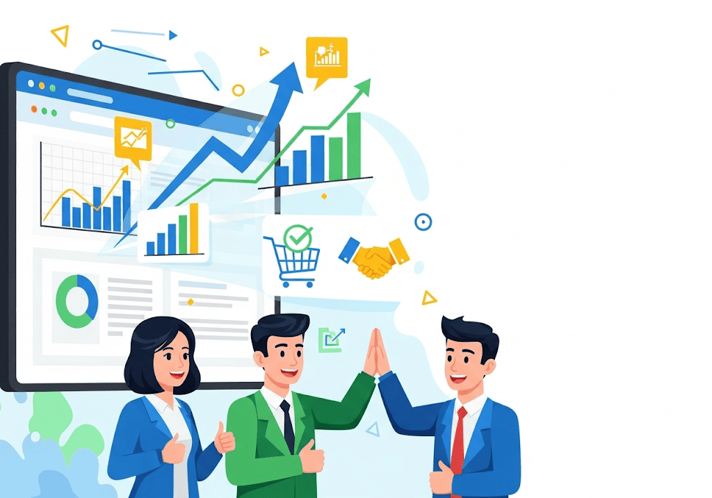 Doanh nghiệp Việt vui mừng với kết quả tăng trưởng từ website thành công