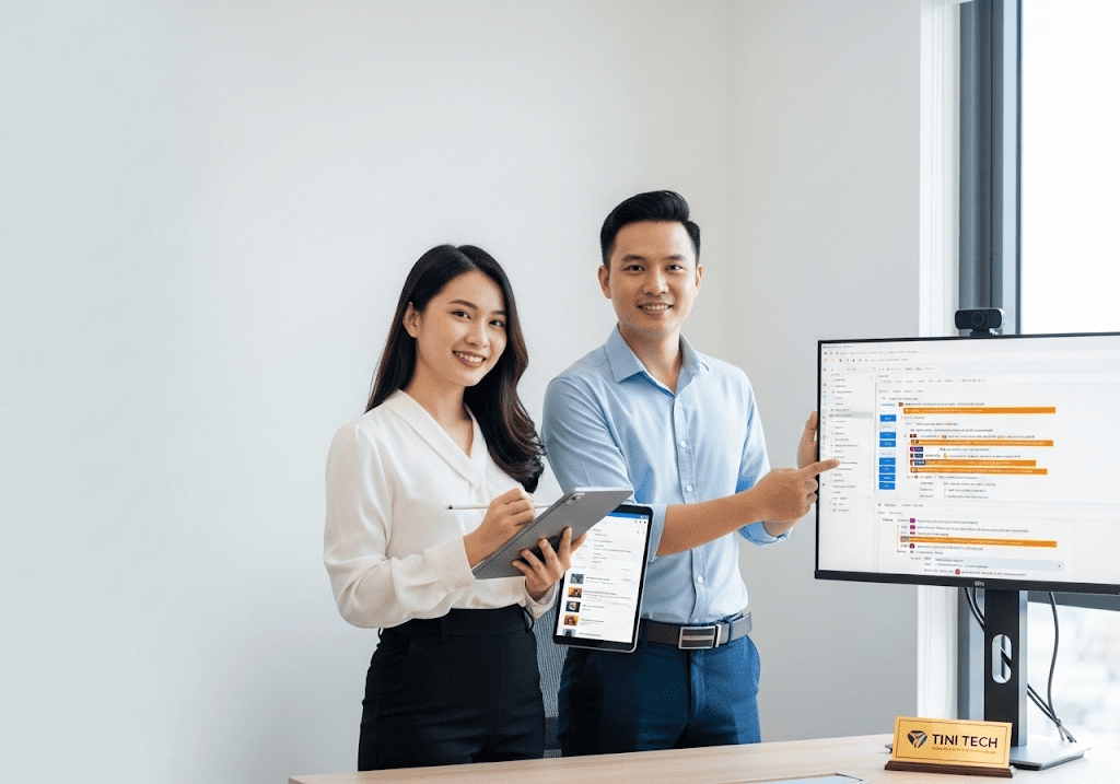 Đội ngũ chuyên gia Tini Tech cung cấp giải pháp quảng cáo Google Ads toàn diện