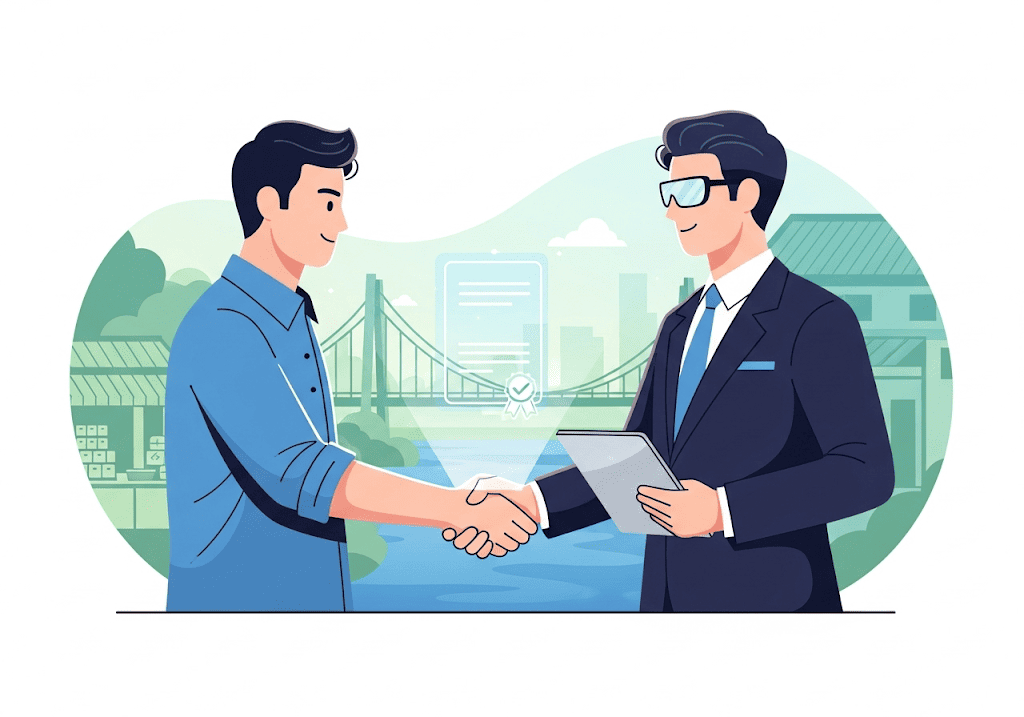 Tini Tech bắt tay đối tác, cam kết thiết kế web minh bạch.