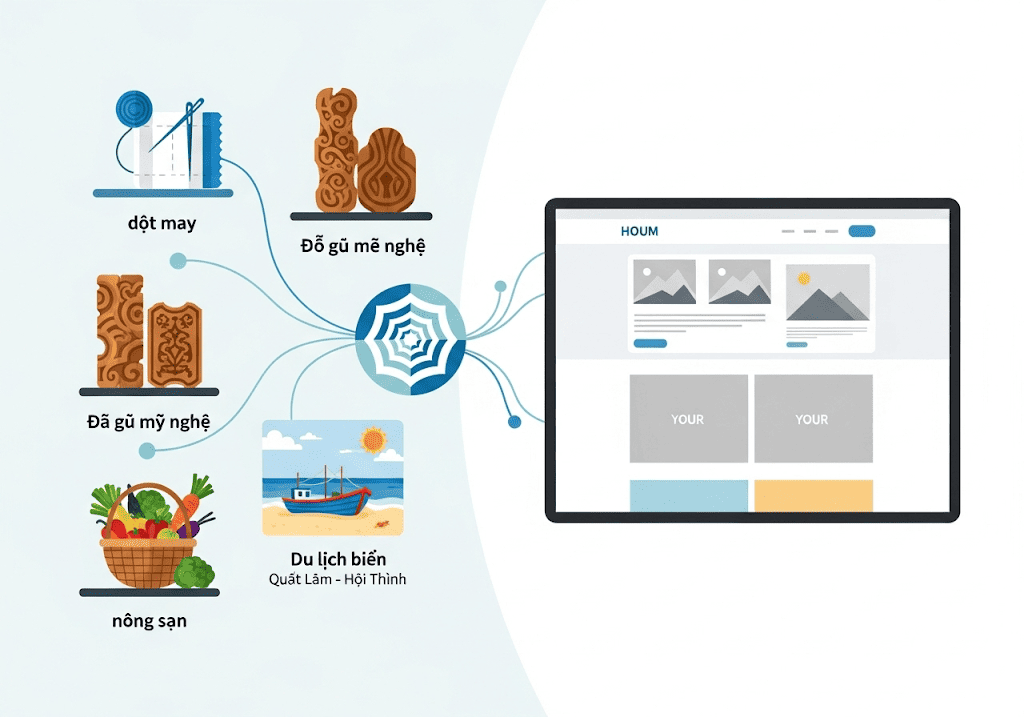 Giải pháp website tùy biến cho ngành nghề đặc thù Nam Định.