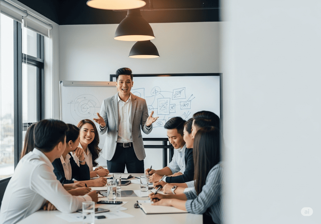 Marketing Leader Việt Nam thể hiện kỹ năng lãnh đạo, truyền cảm hứng cho đội ngũ