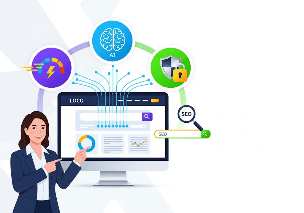 Website WordPress tích hợp AI, chuẩn SEO, tốc độ cao cho doanh nghiệp.