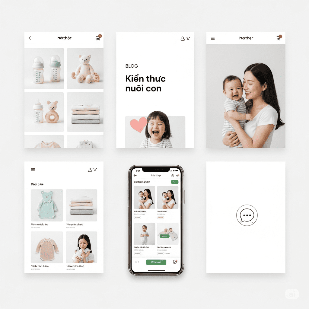 Những Tính Năng Nổi Bật Cho Website Mẹ & Bé Của Bạn