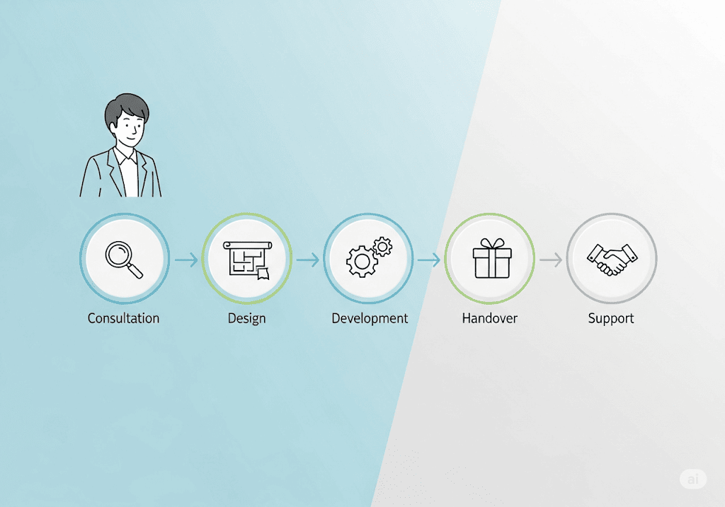 Quy trình 5 bước thiết kế website chuyên nghiệp của Tini Tec