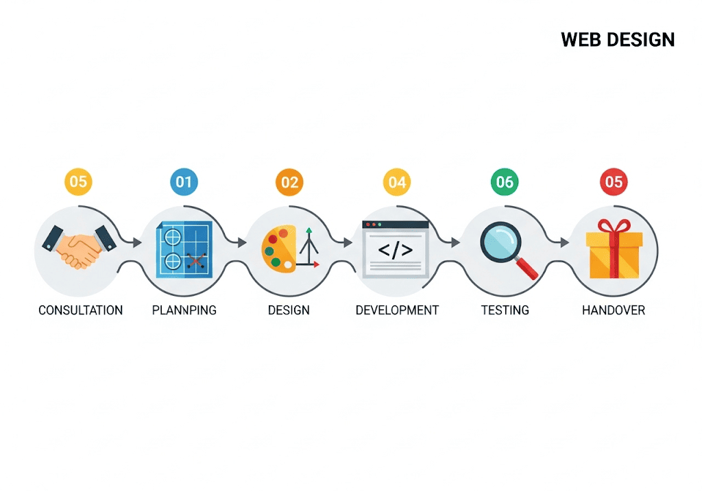 Quy trình thiết kế web chuyên nghiệp, minh bạch.