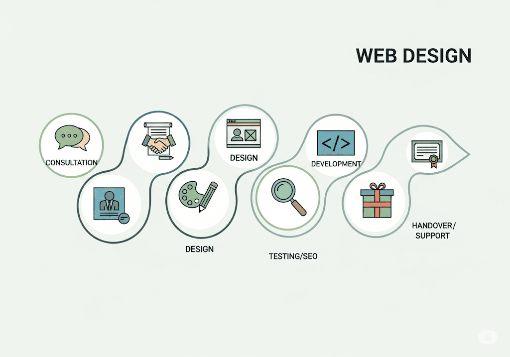Quy trình triển khai dự án thiết kế website minh bạch, hiệu quả