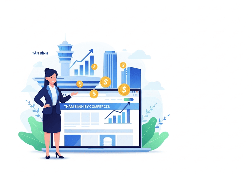 Doanh nghiệp Tân Bình phát triển kinh doanh online với website chuyên nghiệp