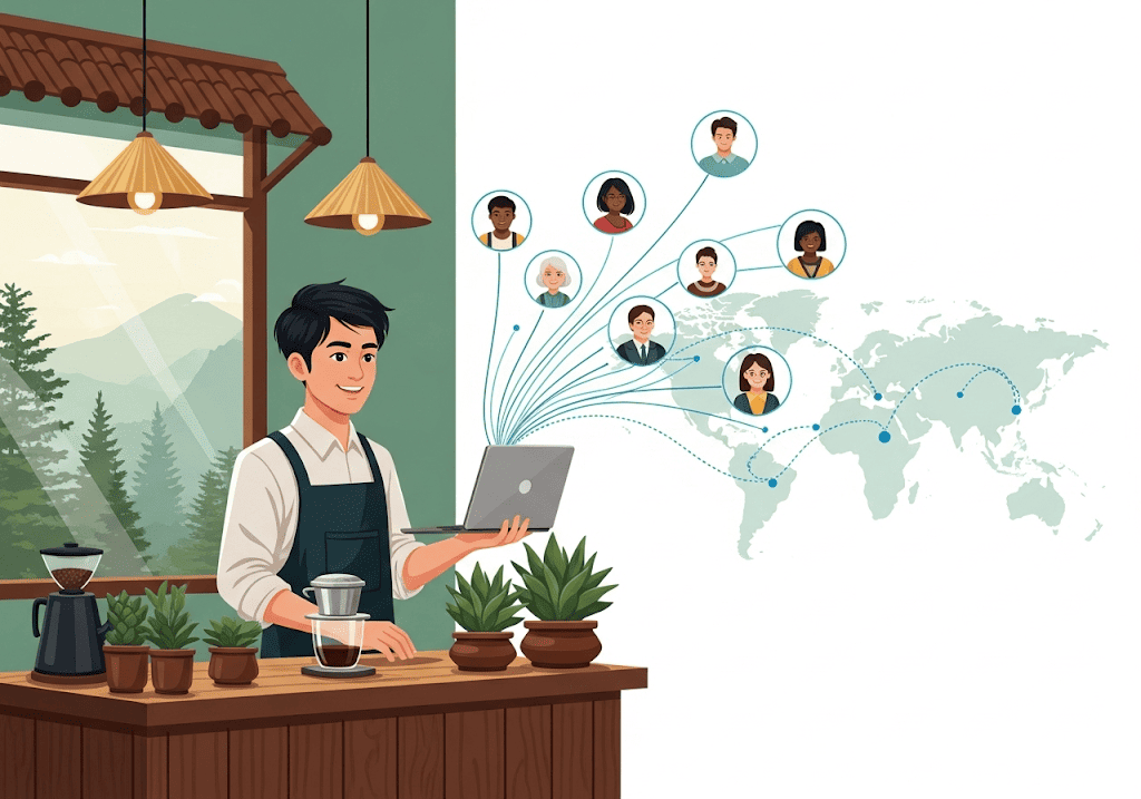 Doanh nghiệp Kon Tum mở rộng thị trường online