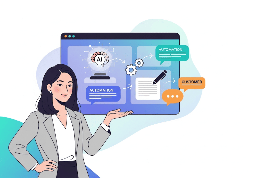 Website tích hợp AI và tự động hóa vận hành