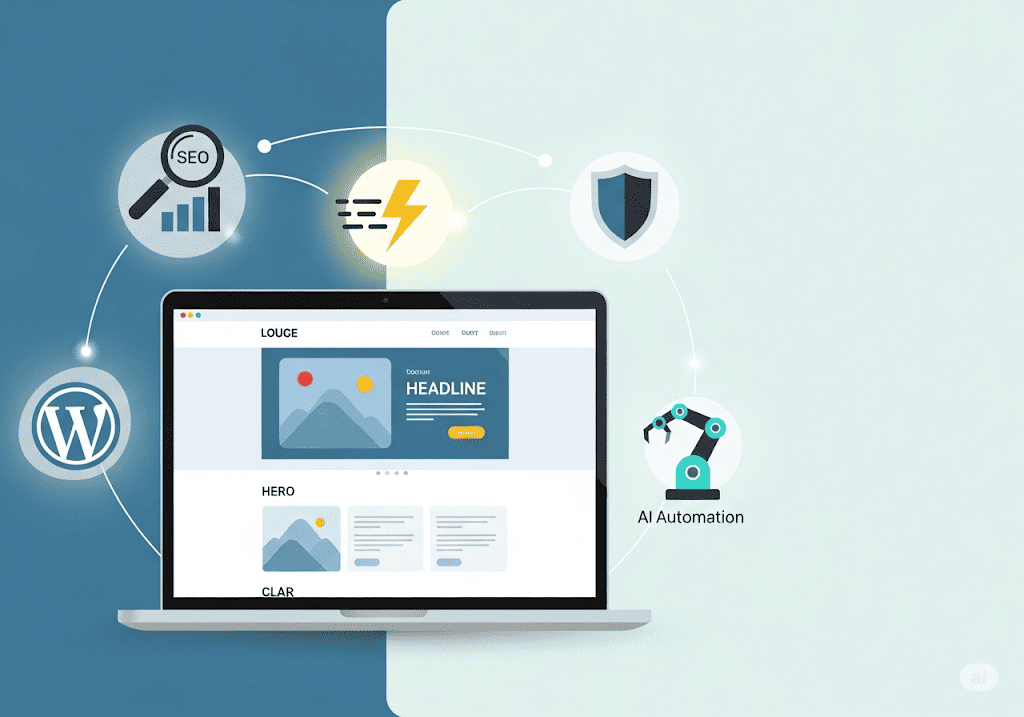 Các tính năng vượt trội của website Tini Tech: SEO, tốc độ, bảo mật, AI