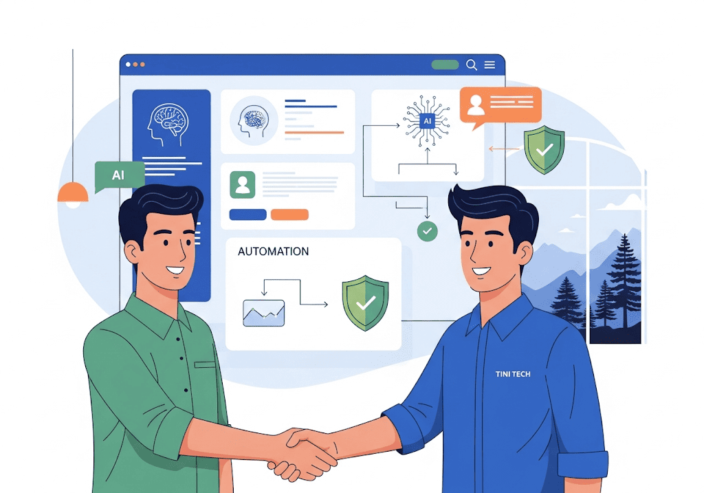 Tini Tech cung cấp giải pháp thiết kế website toàn diện