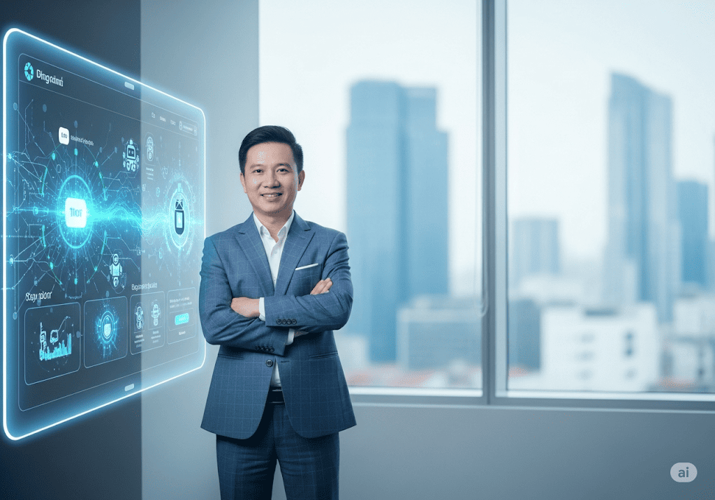 Tini Tech thiết kế website thông minh tích hợp AI và tự động hóa