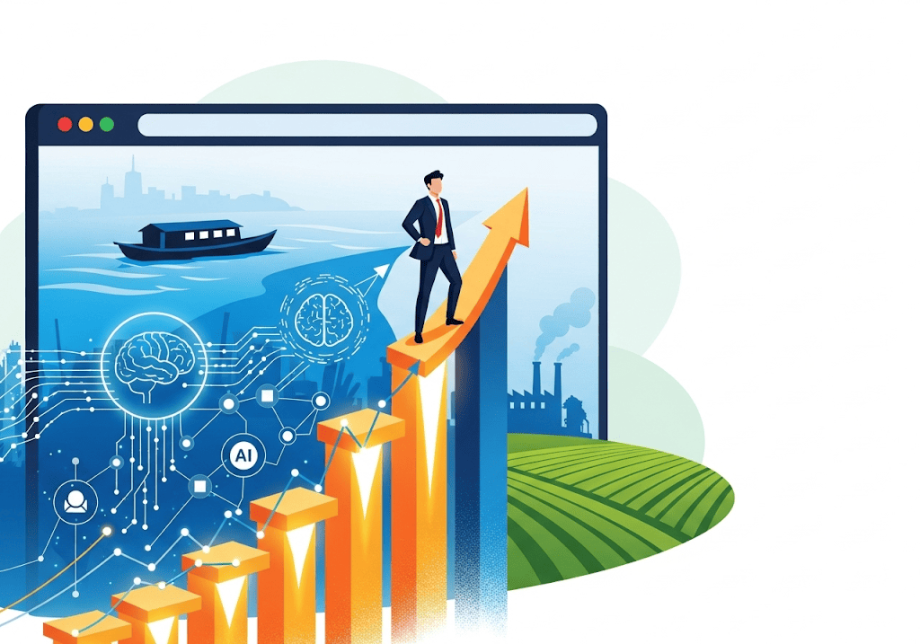 Website tích hợp AI giúp doanh nghiệp miền Trung bứt phá.