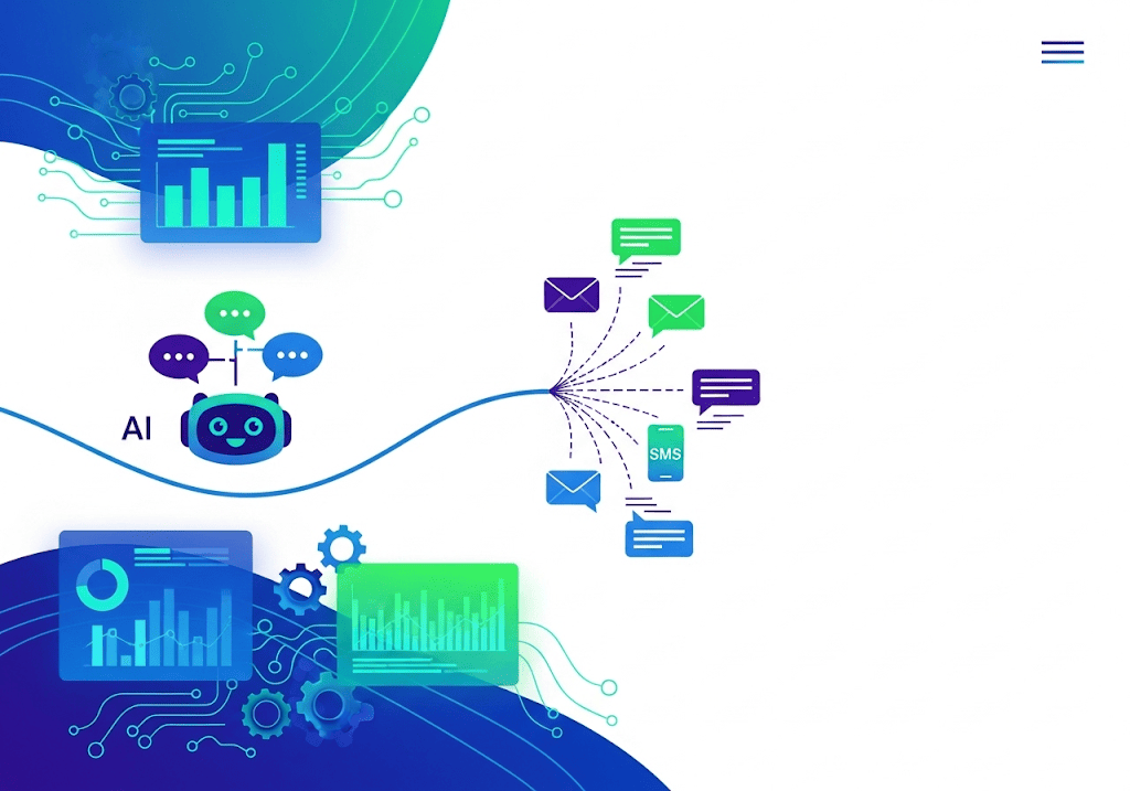 Website Tini Tech tích hợp AI tự động hóa kinh doanh hiệu quả