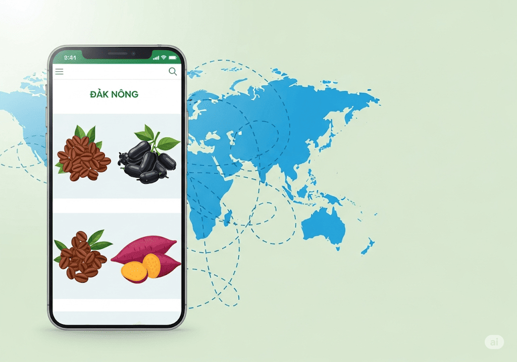 Quảng bá đặc sản Đắk Nông như cà phê, hồ tiêu trên website