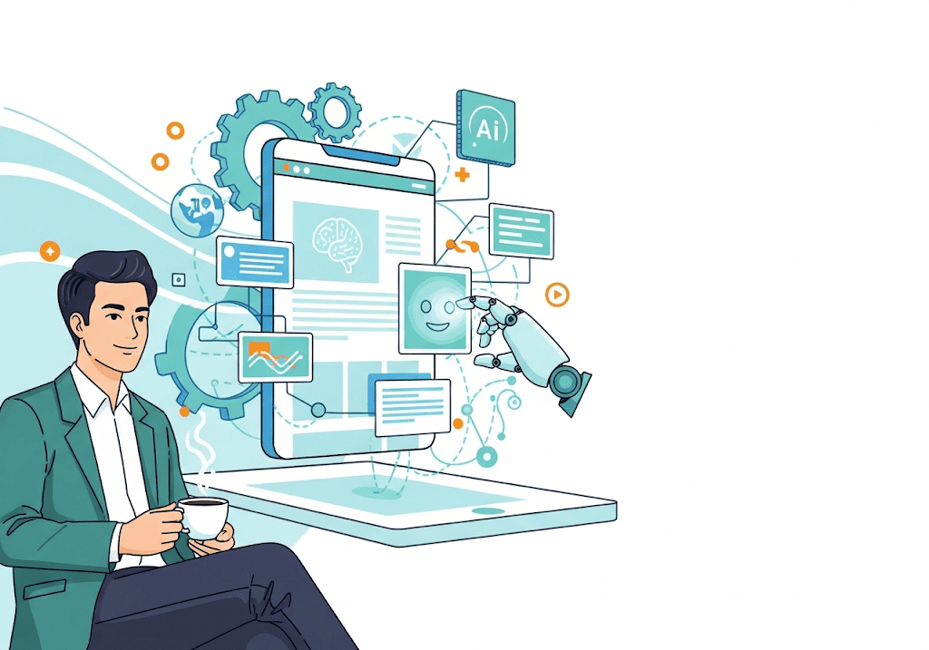 Website tích hợp AI giúp tự động hóa vận hành, marketing hiệu quả