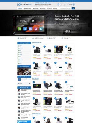Mẫu website Phụ kiện ô tô & Thiết bị định vị Hiện đại, Chuyên nghiệp - Camera2