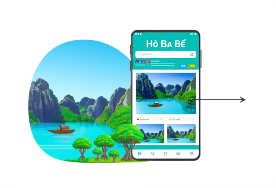 Quảng bá du lịch Hồ Ba Bể, Vườn quốc gia Ba Bể hiệu quả qua website.