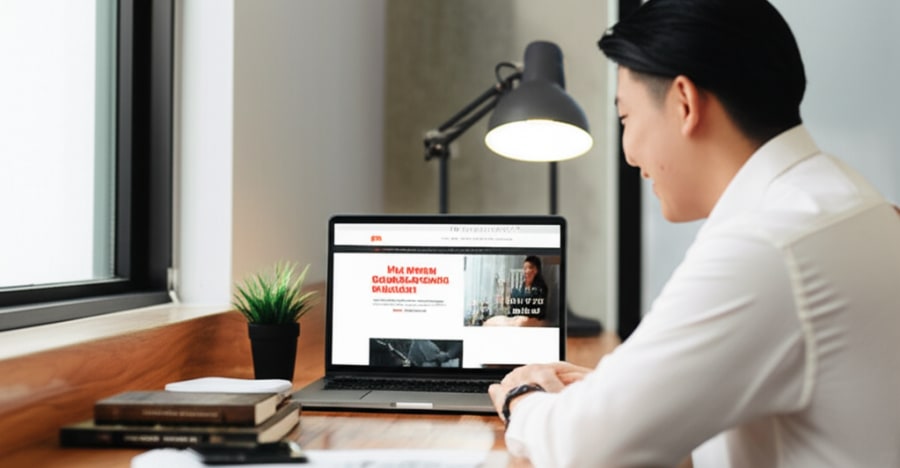 Doanh nhân Việt Nam hài lòng với website chuyên nghiệp, hiện đại.