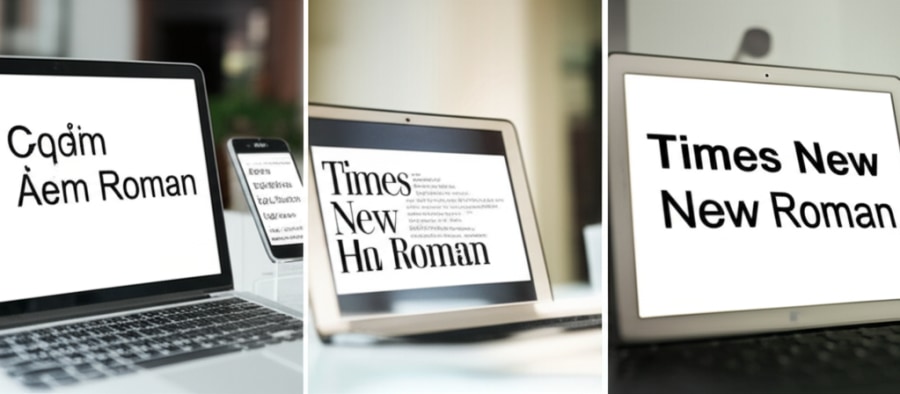 So sánh độ dễ đọc của font Arial, Helvetica và Times New Roman Việt hóa trên các thiết bị.