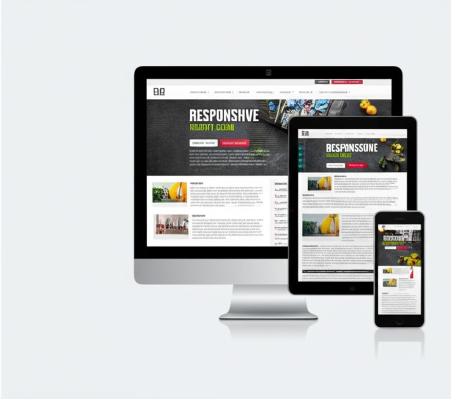 Website hiển thị tối ưu trên nhiều thiết bị: máy tính, máy tính bảng và điện thoại di động.