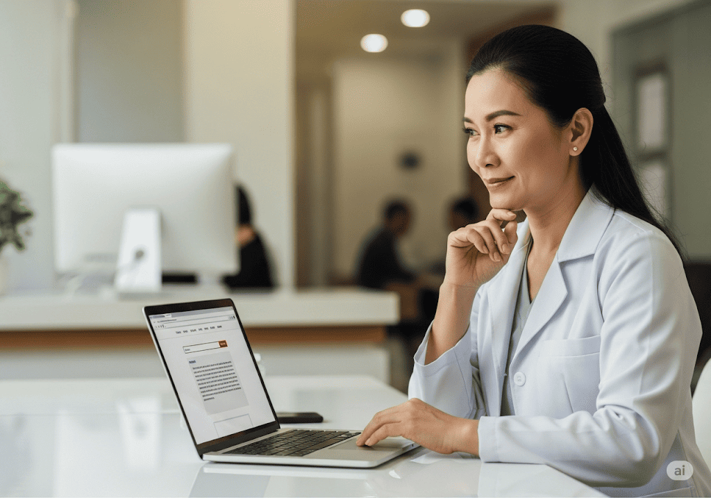 Chủ phòng khám lo lắng về website cũ kỹ, lỗi thời và cần nâng cấp