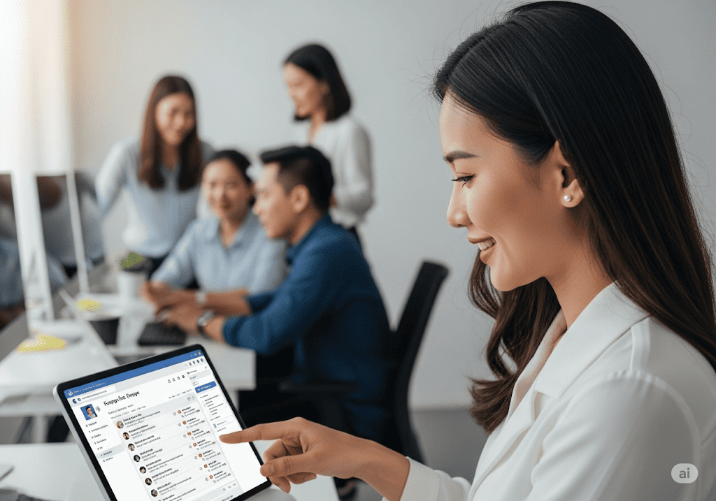 Hình ảnh minh họa dịch vụ quản trị Fanpage Facebook chuyên nghiệp giúp doanh nghiệp phát triển