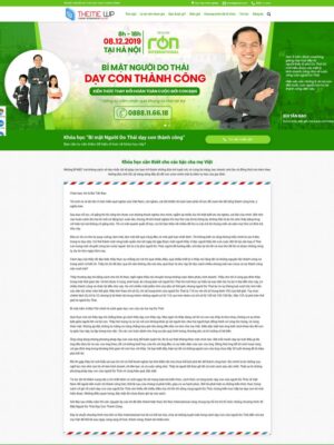 Mẫu website Đào tạo & Giáo dục chuyên nghiệp - Mẫu Edu11